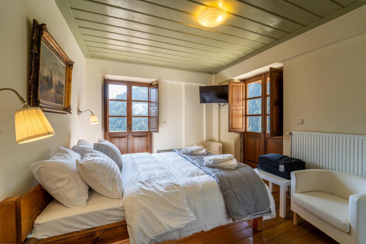 Maisonette Korfes-Κορφές-Μ Δύο Αυτόνομοι Όρoφοι Της Βίλας Κορφές Για Οικογένειες Και Μικρές Παρέες Karpenisi Bagian luar foto